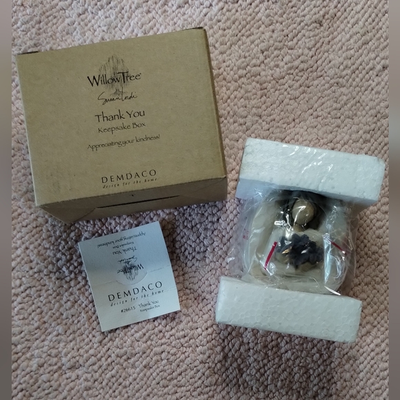 Willow Tree Thank You Keepsake Box - Picture 2 of 4